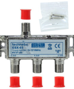 Alternative view of Technetix Esx-03 3-Weg Coax Schroefverdeler