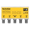 Technisat DiSEqC 4x1 Schakelaar Geel/Zilver