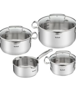 Tefal G719S7 Duetto+ Kookpannenset 4-delig RVS