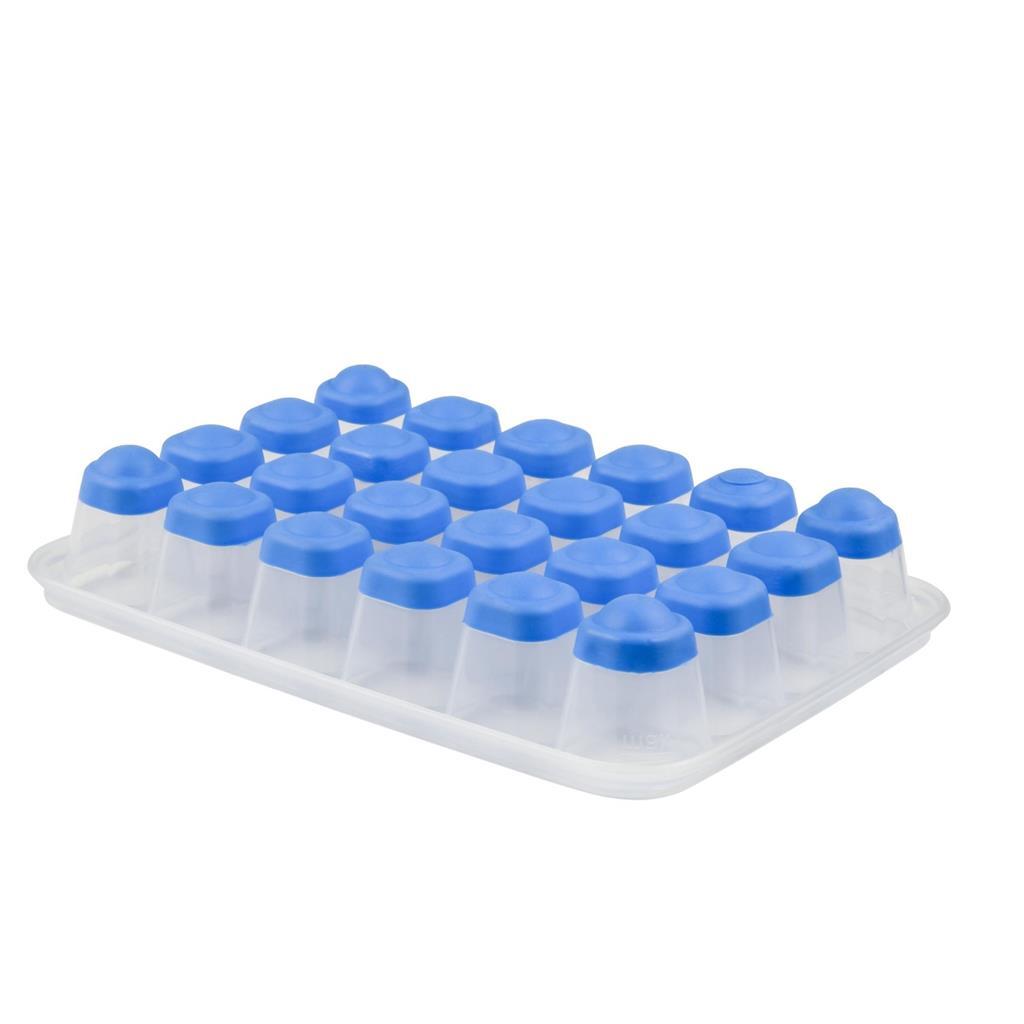 Tefal Masterseal IJsblokjesdoos voor 24 IJsblokjes Blauw/Transparant - Image 2