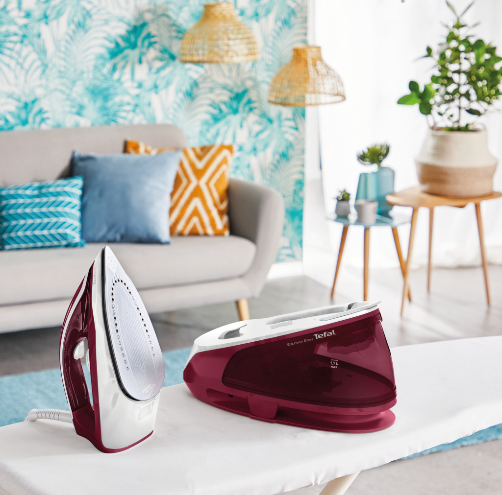 Tefal SV6130 Express Easy Stoomgenerator Rood/Wit - Image 5