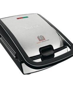 Tefal SW852D Snack Collection Wafelijzer Zwart/RVS
