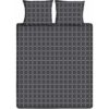 Ten Cate Katoenen Eenpersoons Dekbedovertrek 140x200/220 cm Graphic Antraciet