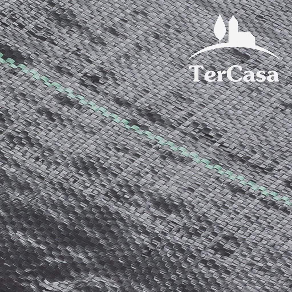 TerCasa JU-998103 Worteldoek 200x1000 cm 100g/m2 Zwart - Image 2