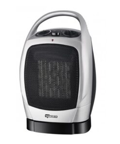 Termozeta Oscillerende Keramische Ventilatorkachel 1500W Zilver/Zwart