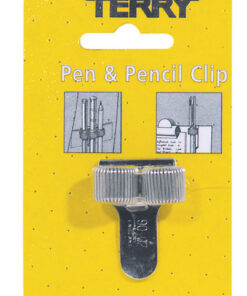 Alternative view of Terry TE-90-02-4 Clip Voor 2 Pennen En/of Potloden Zilver