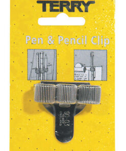 Alternative view of Terry TE-90-03-4 Clip Voor 3 Pennen En/of Potloden Zilver