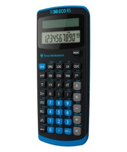 Alternative view of Texas Instruments TI-30RS-FC Rekenmachine Zwart/Blauw