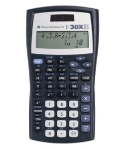 Texas Instruments TI-30XIIS-FC Rekenmachine Zwart