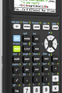 Alternative view of Texas Instruments TI-84PLCEPYT-C Graphing Calculator 84PLCET PY Python Edition