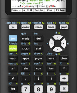 Texas Instruments TI-84PLCEPYT-C Graphing Calculator 84PLCET PY Python Edition