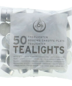 Theelichten 6 uur 50 Stuks