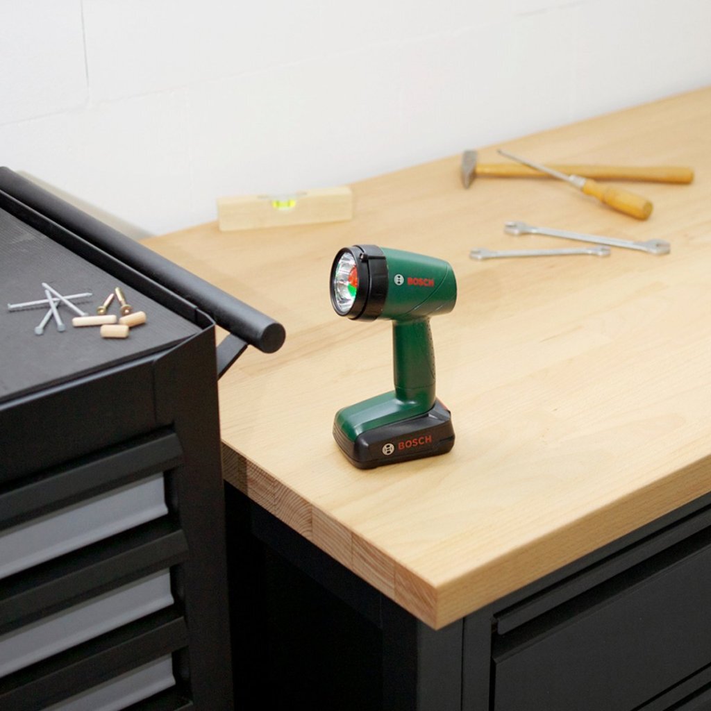 Theo Klein Bosch Bouwlamp 9.5x6.4x18 cm Groen/Zwart - Image 4