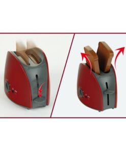 Alternative view of Theo Klein Bosch Broodrooster met 2 Sneetjes Brood Rood/Zilver