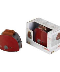 Theo Klein Bosch Broodrooster met 2 Sneetjes Brood Rood/Zilver