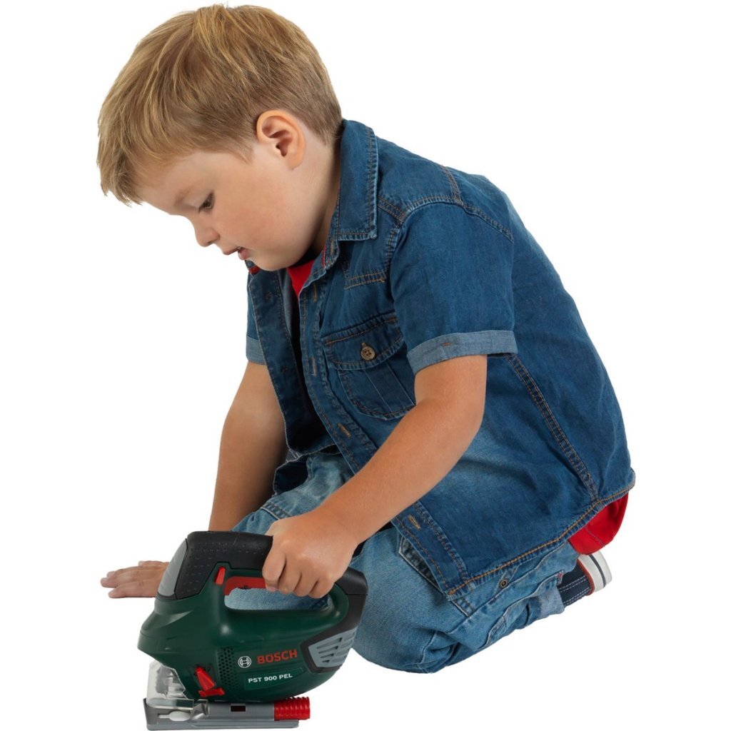 Theo Klein Bosch Decoupeerzaag + Licht en Geluid Groen/Zwart - Image 4