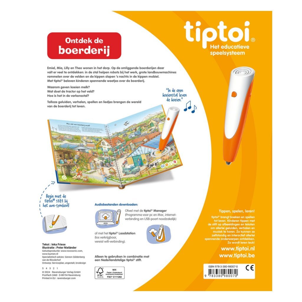 Tiptoi Boek Ontdek De Boerderij - Image 3