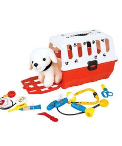 Alternative view of Toi-Toys Puppy in Reismand + Dierenarts Accessoires