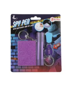 Toi-Toys Spy Pen Geheim Notitieboekje + 2 Pennen en Lampje