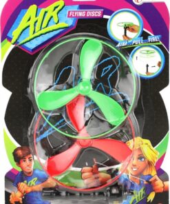 Toi-toys Flying Discs Air 12 Cm Groen/rood 3-delig