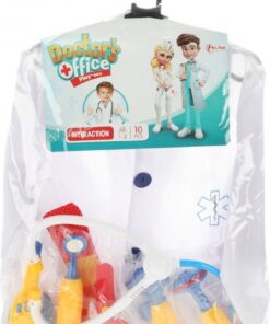 Toi-toys Verkleedset Dokter Junior Polyester Wit 10-delig