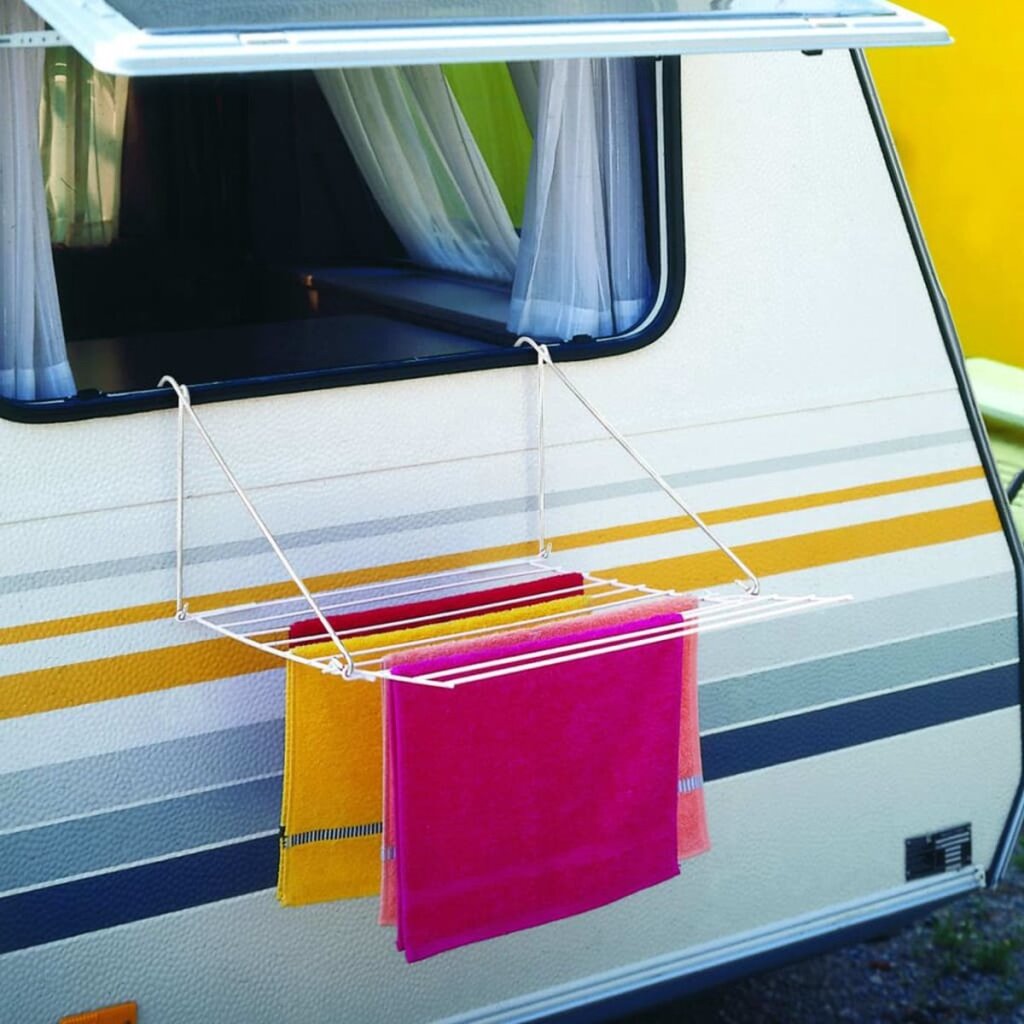 Tomado Metaltex Droogrek Breda Balkon Hangdroogrek 7M Wit - Image 3