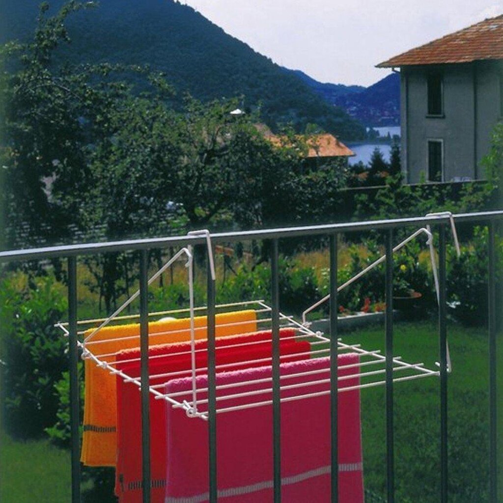 Tomado Metaltex Droogrek Breda Balkon Hangdroogrek 7M Wit - Image 4