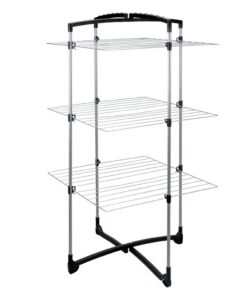 Tomado Metaltex Droogtoren Fortino 3 25M 69x64x134 cm Zilver