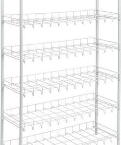 Tomado Metaltex Shoe 6 Schoenenrek Wit 64x23x104 cm  6 Verdiepingen