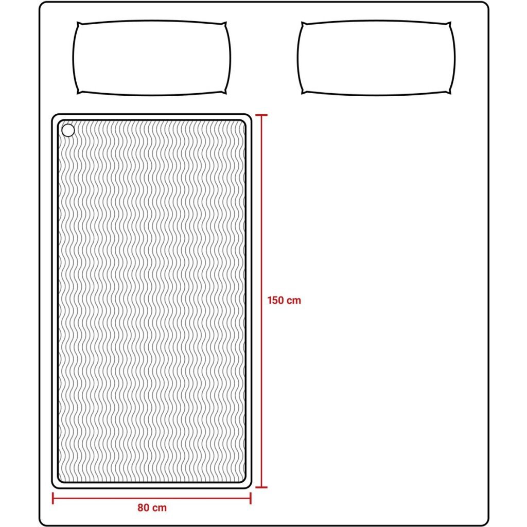 Tomado TEB1510W Elektrische Deken 150x80 cm Wit/Fleece - Image 5