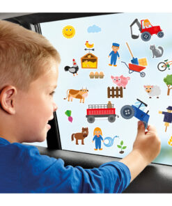 Totum Verwijderbare Raamstickers Boerderij 70 Stuks