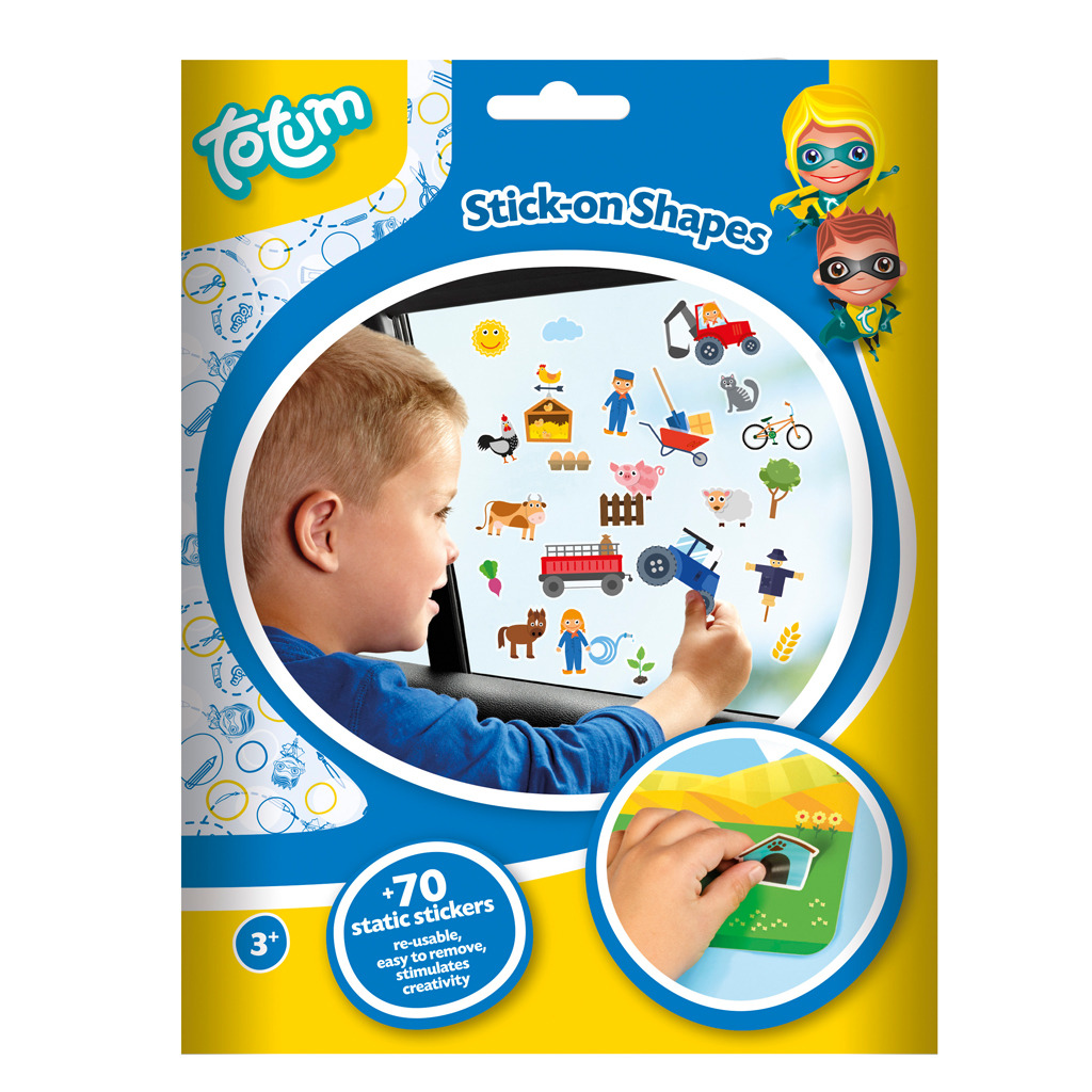 Totum Verwijderbare Raamstickers Boerderij 70 Stuks - Image 4