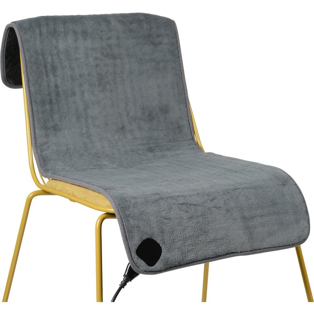 Tristar BW-4772 Elektrisch Stoeldeken 110x40 cm Grijs - Image 2