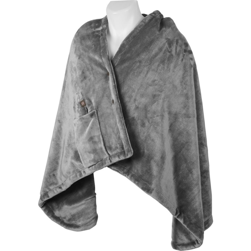 Tristar BW-4788 Draadloos Warmtedeken 150x80 cm Grijs/Fleece - Image 2