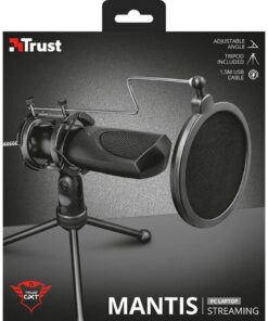Alternative view of Trust GXT 232 Mantis USB Streaming Microfoon Zwart