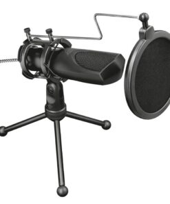 Trust GXT 232 Mantis USB Streaming Microfoon Zwart