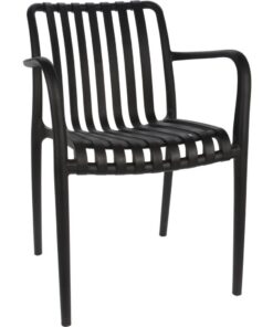 Tuinstoel Zwart/Kunststof