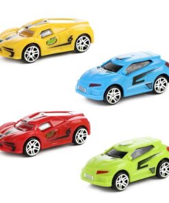 Alternative view of Turbo Racers Verzamelkoffer + 4 Auto's + Speelposter