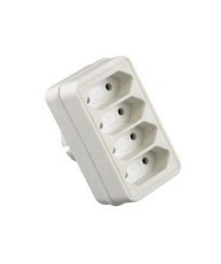 VB 61049 Euro Verdeelstekker 4-Voudig