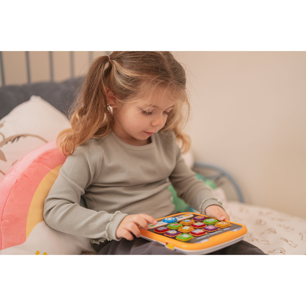VTech Baby Tiptop Tablet + Licht en Geluid Geel - Image 5