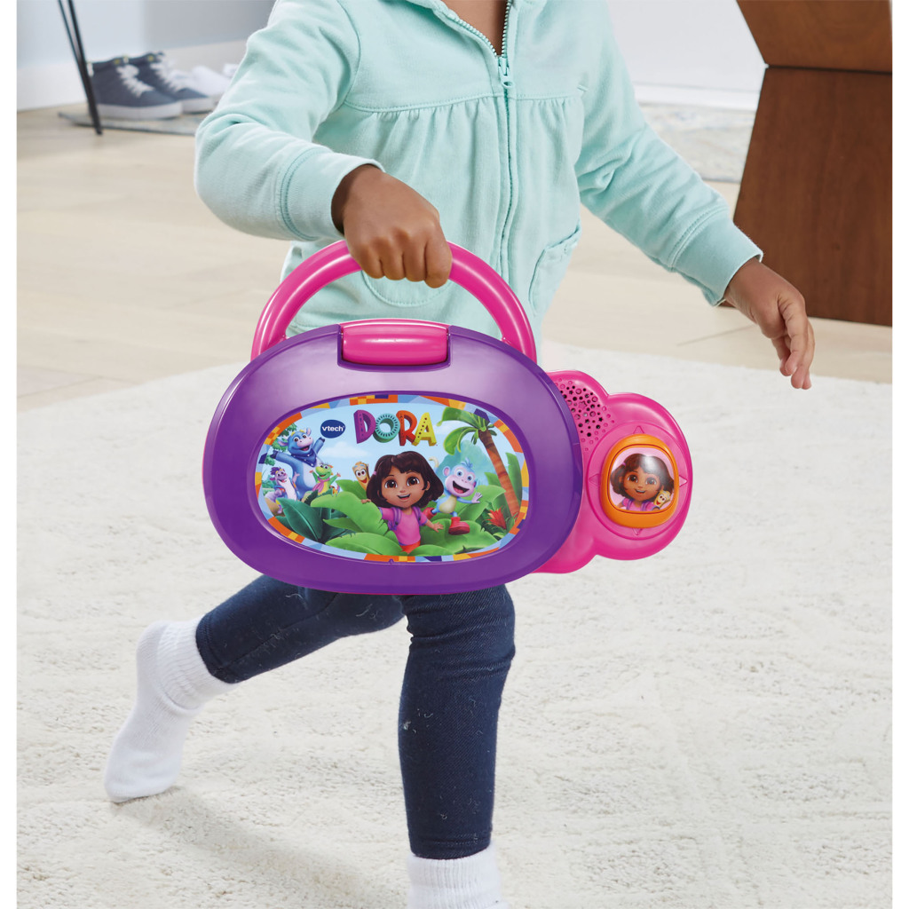 VTech Dora Avonturenlaptop Paars/Roze - Image 4