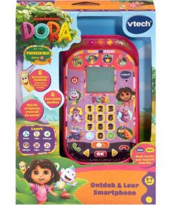 VTech Dora Ontdek & Leer Smartphone + Licht en Geluid