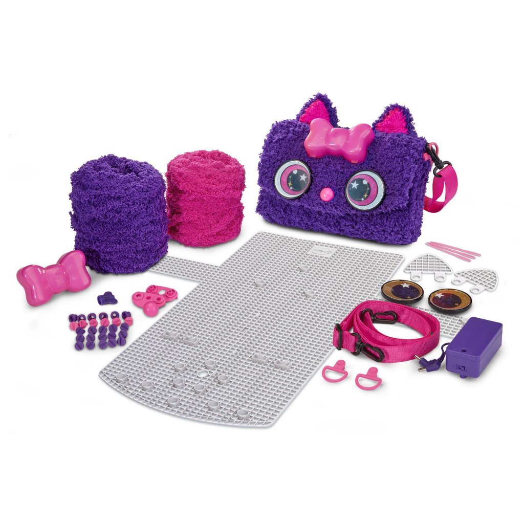 VTech Kid'Couture Cat Creëer & Leer Handtas + Licht en Geluid Paars/Roze - Image 2