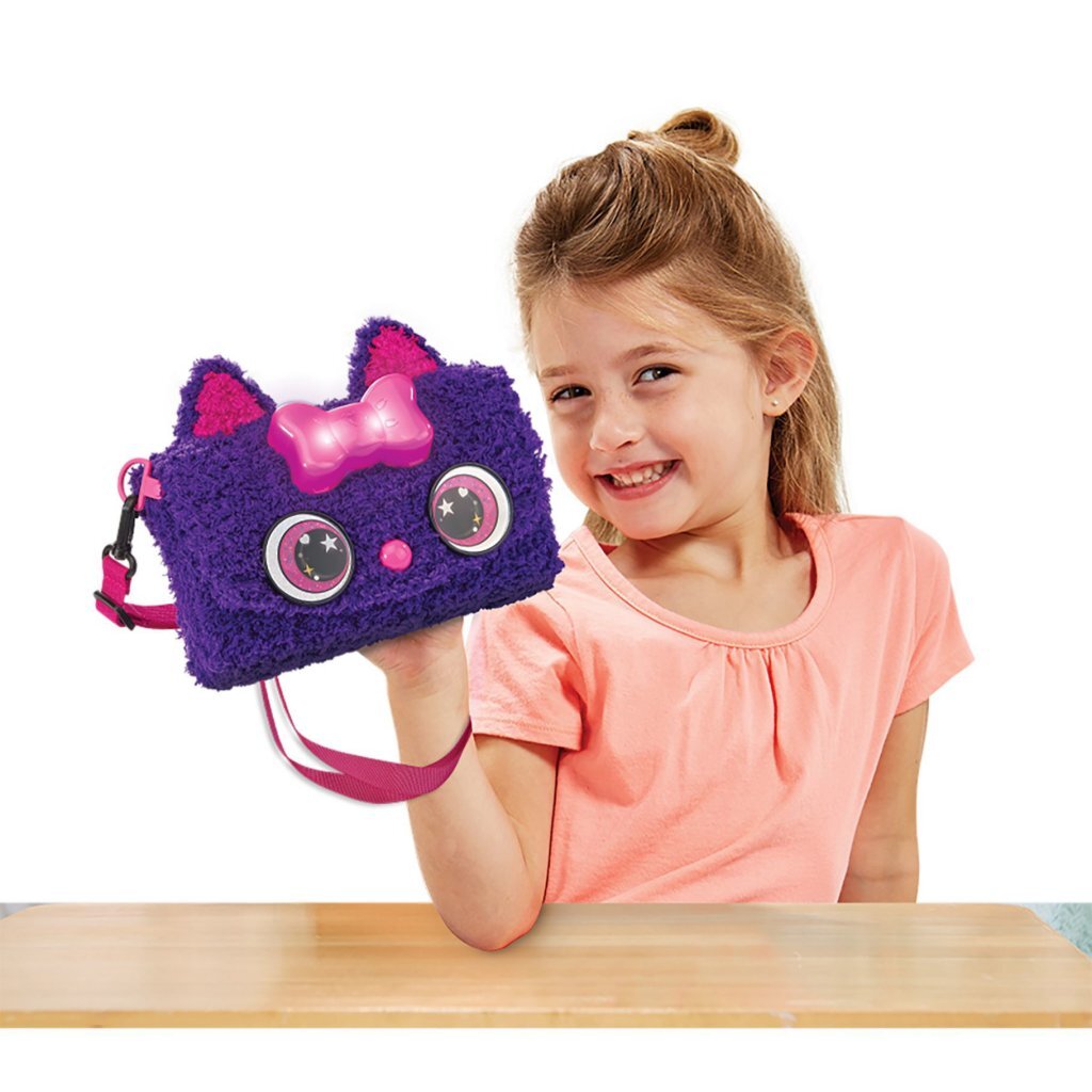 VTech Kid'Couture Cat Creëer & Leer Handtas + Licht en Geluid Paars/Roze - Image 5