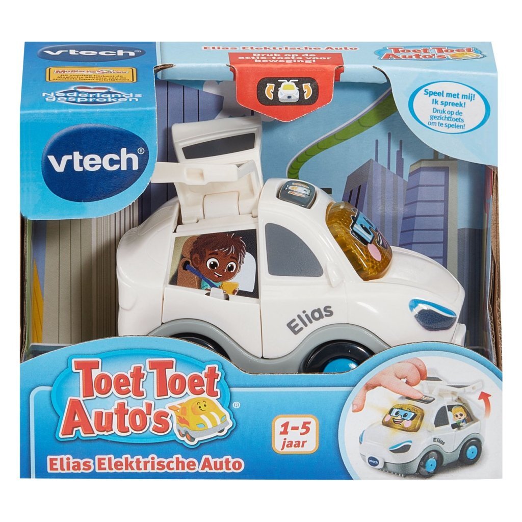 VTech Toet Toet Auto Elias Electrische Auto + Licht en Geluid - Image 2
