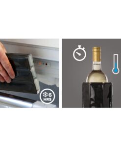 Alternative view of Vacuvin Wijnkoeler Zwart