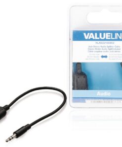Valueline VLAB22100B02 Jack Stereo Audio Verdeelkabel 3
