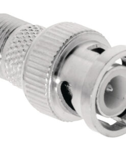Alternative view of Valueline VLSP41965M Antenne Adapter Bnc Male - F-connector Female Zilver