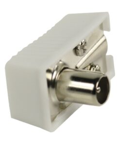 Valueline Vlsp40900w Gehoekte Coax Connectoren Coax Mannelijk Wit