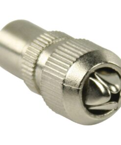 Alternative view of Valueline Vlsp40902m Ongesoldeerde Coax Connectoren Coax Mannelijk Metaal